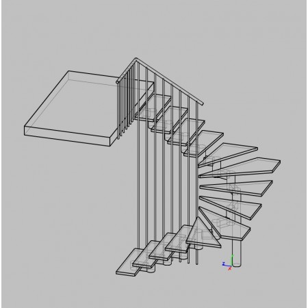 Лестницa на второй этаж 